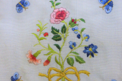 Detail of Butterfly Miniature Bedspread
