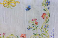 Detail of Butterfly Miniature Bedspread