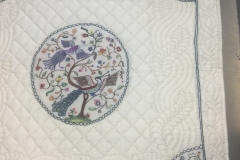 Detail of Bird-of-Paradise Quilt