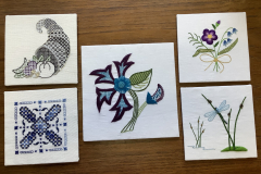 Projects From Immediate Live Online Course: Mastering Traditional Hand Embroidery