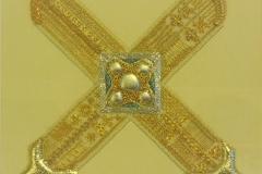 Time Passing; Goldwork sampler, 2010