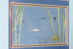 Detail from Pond Triptych: Water