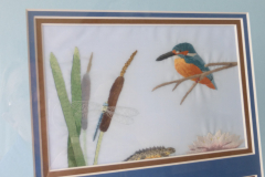 Detail from Pond Triptych: Surface
